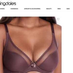 Journelle Victoire plunge bra, gorgeous rich color